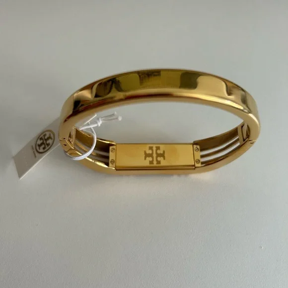 Tory Burch Gold Bangle FitBit Bracelet - Picture 2 of 3